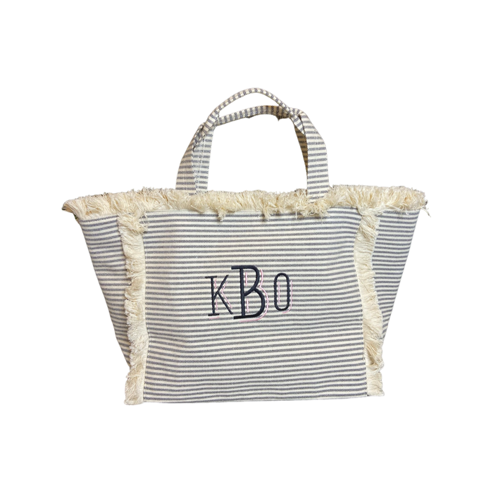 Black Stripe  Launch Tote by Hat Attack