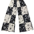 Black & White Patchwork Pants ~ Celestial Motif