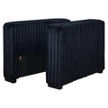 Bliss Set Of 2 Arms For Sectional-Midnight