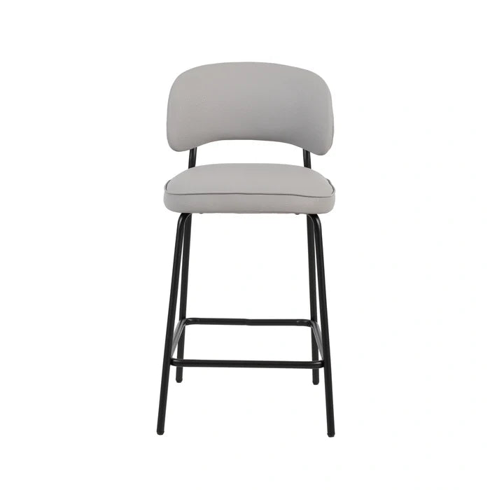 Blythe Ivory Vegan Leather Counter Chair (2 Per Carton)