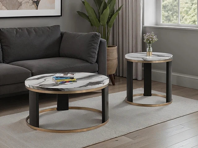 Bogor Round End Table