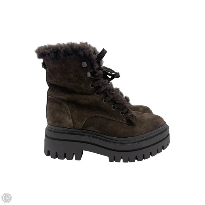 Boots Ankle Flats By Sam Edelman In Brown, Size: 7