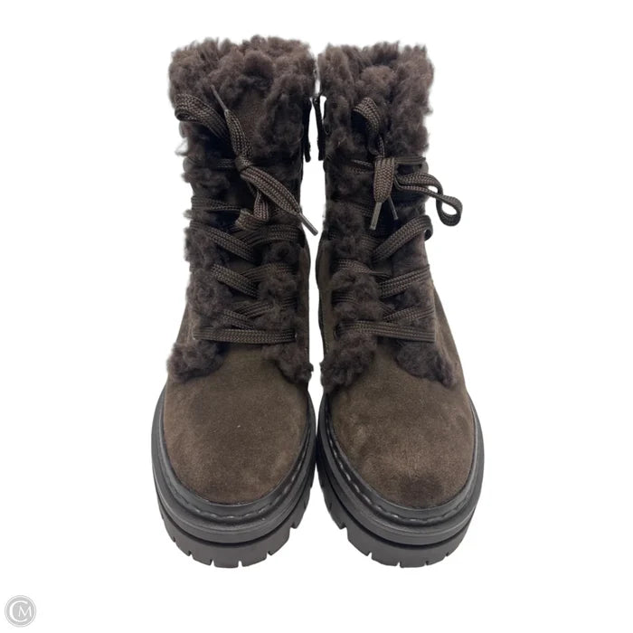 Boots Ankle Flats By Sam Edelman In Brown, Size: 7