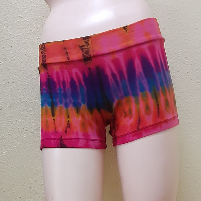 Booty Shorts ~ Tie-Dye ~ Pink