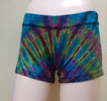 Booty Shorts ~ Tie-Dye ~ Teal