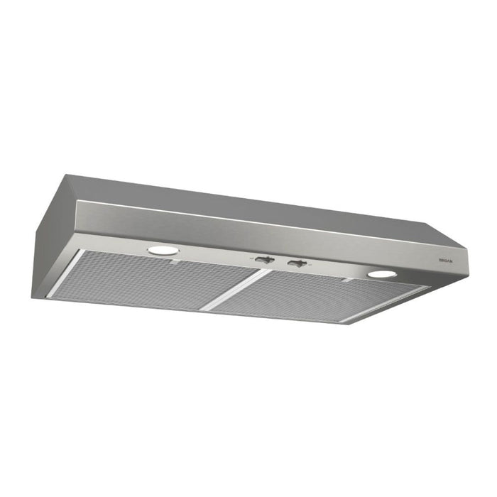 Broan 30 in. Glacier BCSD1 Series Under Cabinet Range Hood with Color Options (BCSD130) main image.