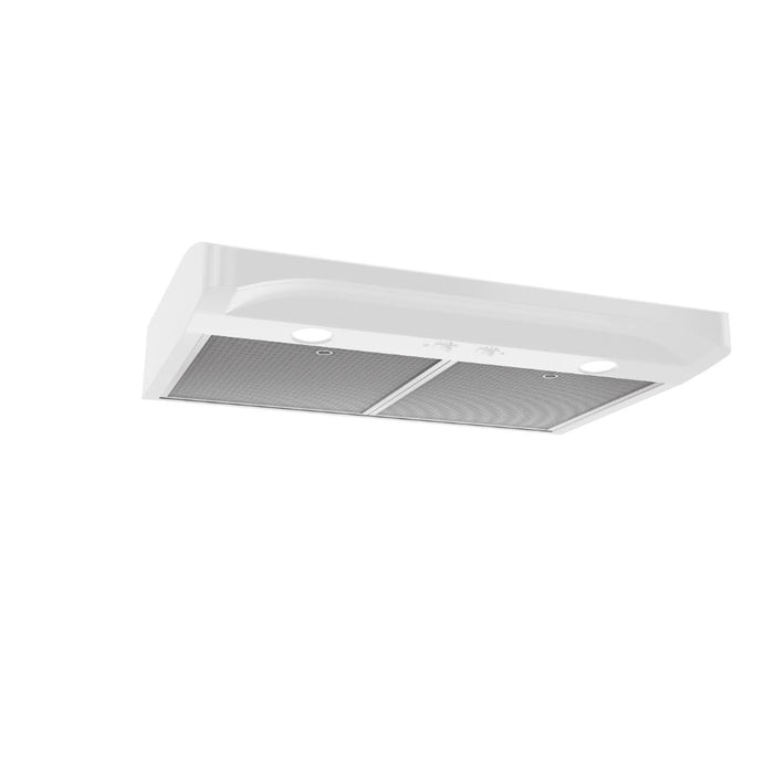 Broan Elite Alta I Series 30 in. Convertible Under-Cabinet Range Hood in White (ALT130WW) main image.