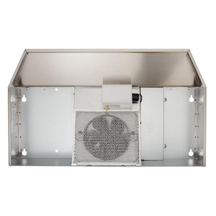 Broan F40000 Series 36 In. Two-Speed 4-Way Convertible Under Cabinet Range Hood In Stainless Steel (F403604)