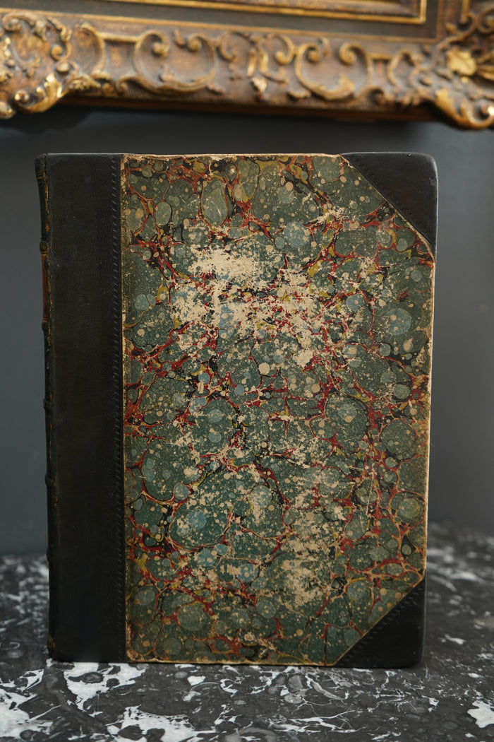 Charles Dickens Oliver Twist & Martin Chuzzlewit Victorian Leather Book