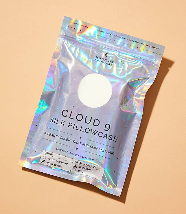 Cloud 9 Silk Pillowcase - IVORY WHITE: King