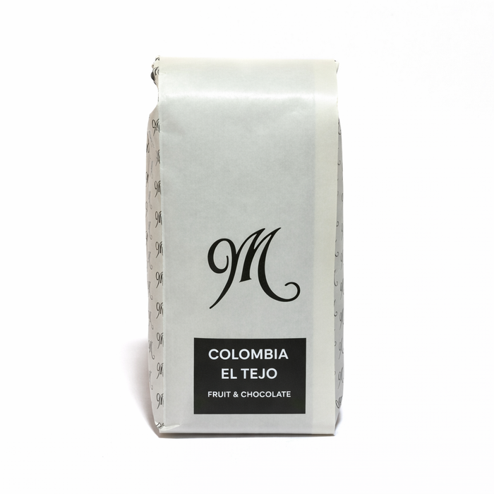 Menotti's Colombia El Tejo single-origin coffee — 12oz bag