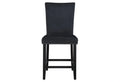 D04 Black Velvet Bar Stool