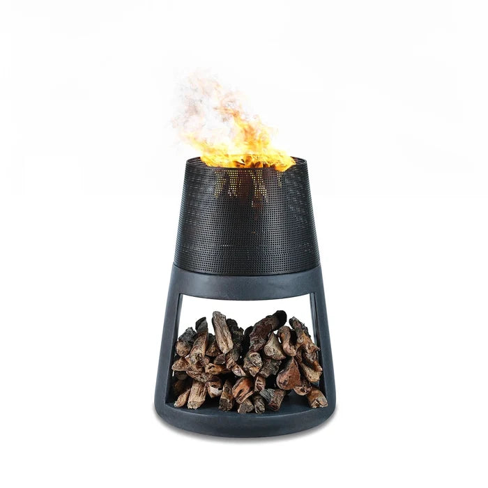 Danya B Outdoor Conic Wood Burning Faux Stone Fire Pit (TFE979750)