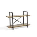 Danya B Two-Level Rustic Shelving Unit main image.