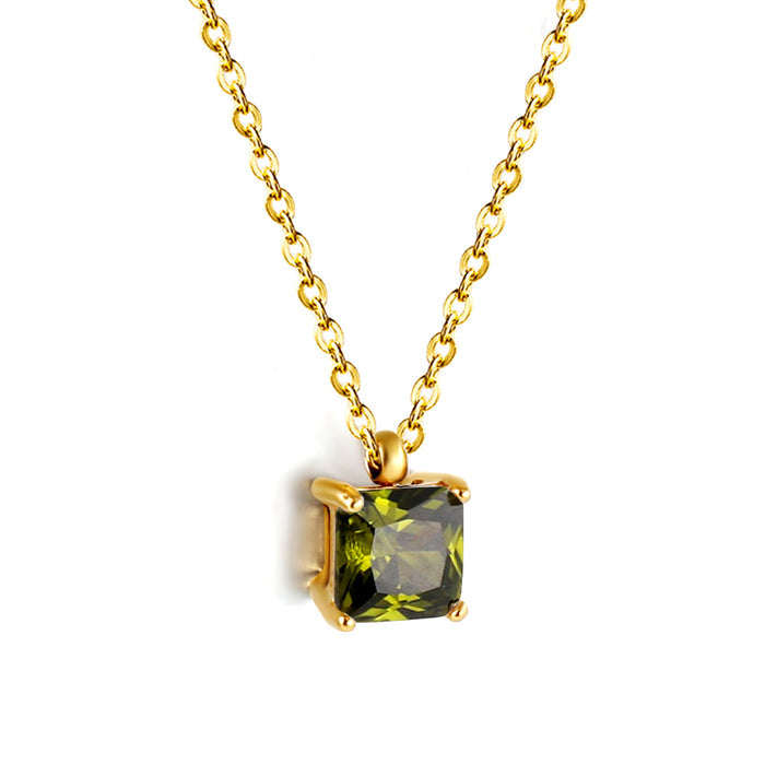 DIANA Necklace - GREEN