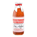 A 500g jar of Don Antonio Bolognaise Sauce with an attractive paper and red ribbon over the cap