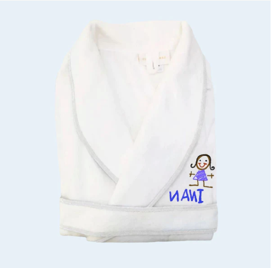 Draw Your Own Adult Robe by Cece Dupraz