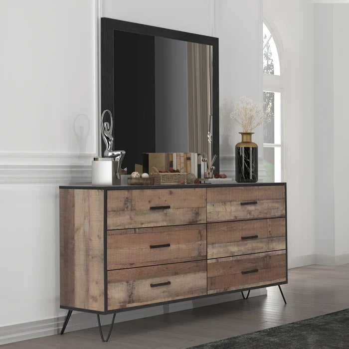 Elk River Mirror- Rustic