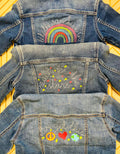 Embroidered Jean Jackets for Girls