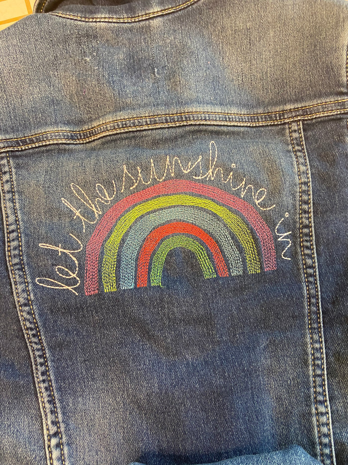 Embroidered Jean Jackets for Girls