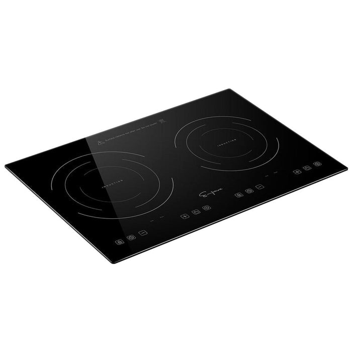 Empava 12 in. 2 Burner Induction Cooktop (IDC12B2) side.