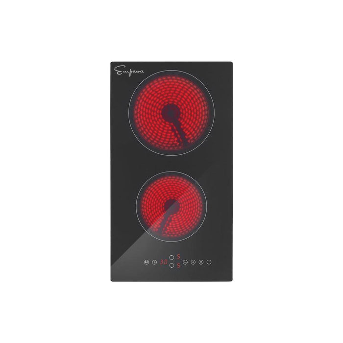 Empava 12 in. Electric Radiant Cooktop in Black (12REC10) main image.