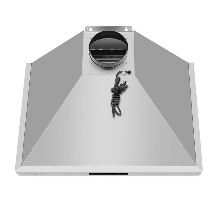 Empava 36 in. Ducted Wall Mount Range Hood in Stainless Steel (36RH04)