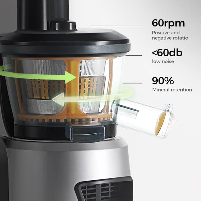 Empava Cold Press Slow Juicer in Stainless Steel (BLDR02)