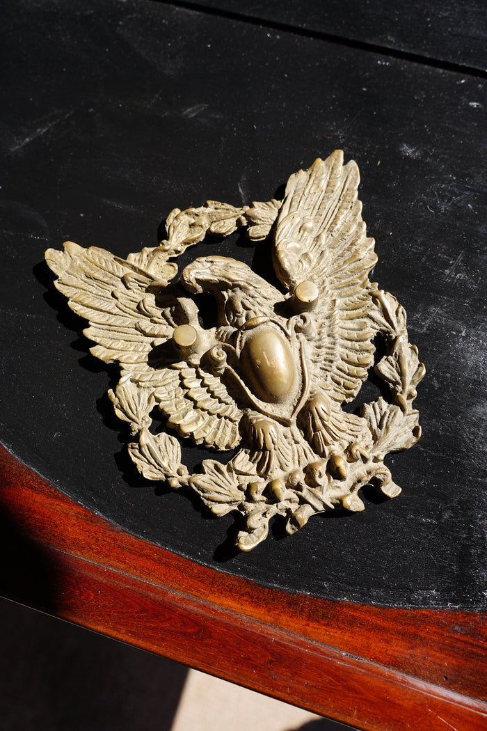 English Brass Decorative Salvage Eagle Plaque