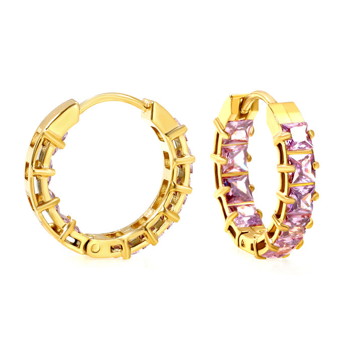ETERNITY Earring / Hoops PURPLE