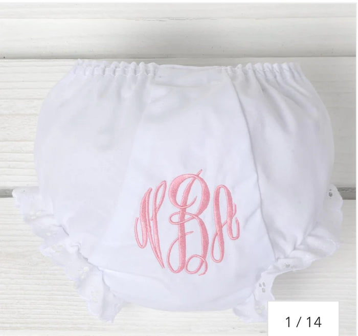 Eyelet Trim Bloomers