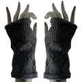 Fingerless Gloves ~ Solid Black