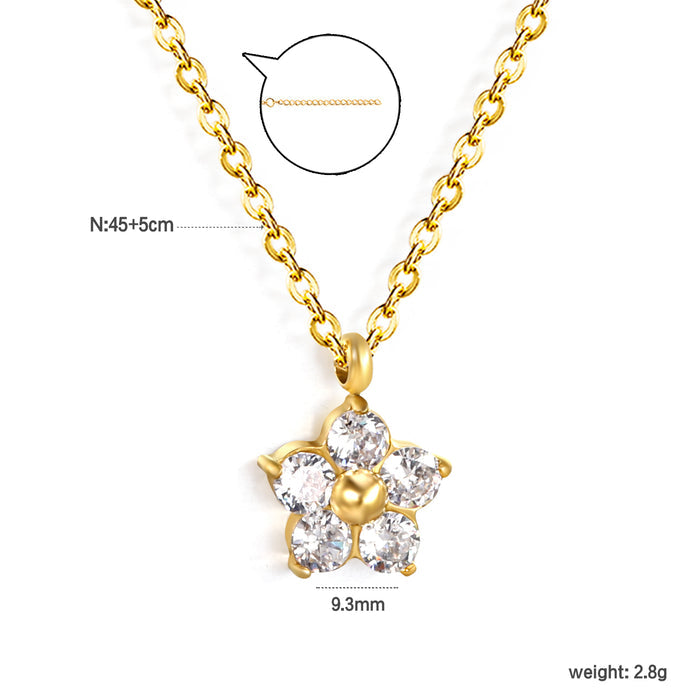 FORGETMENOT Necklace - WHITE