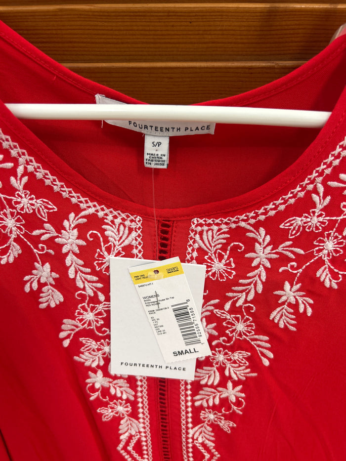 Fourteenth Place blouse Small NEW