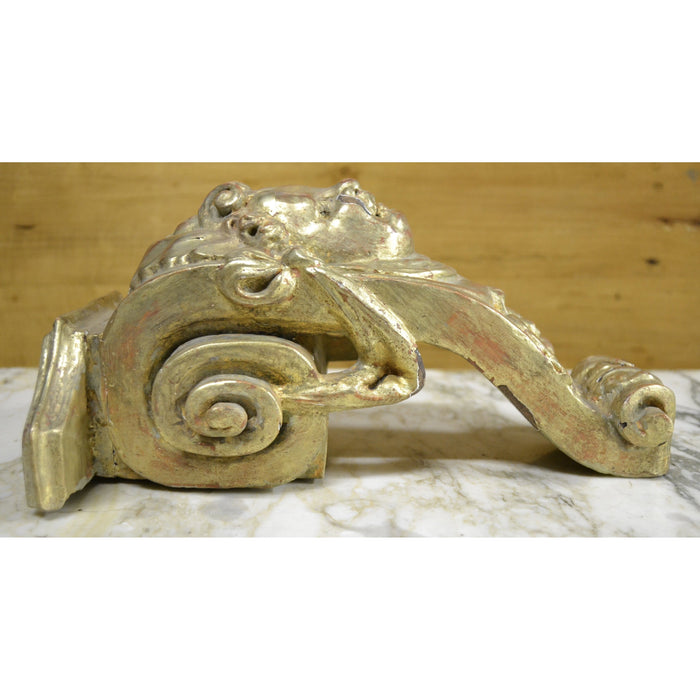 French Carved and Gilt Bracket / Corbel with Cherub-Decorative-Antique Warehouse
