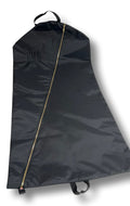 Garment Hanging Bag with Brass Zipper