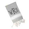 Grey Turkish Hand Towel