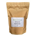 Somerset Foodie Ground Almonds packed in a brown Kraft bag with a label on a white background