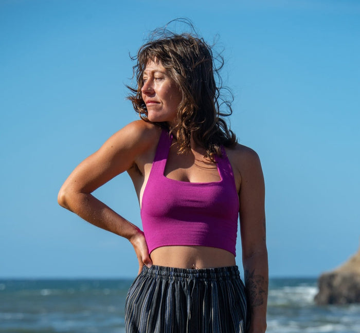 Halter Bralette in Seven Solid Colors