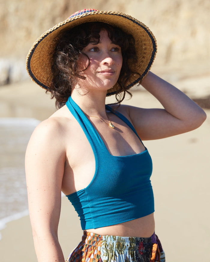 Halter Bralette in Seven Solid Colors