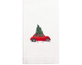 Hand Embroidered Christmas Towel