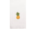 Hand Embroidered Pineapple Towel