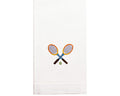Hand Embroidered Tennis Towel