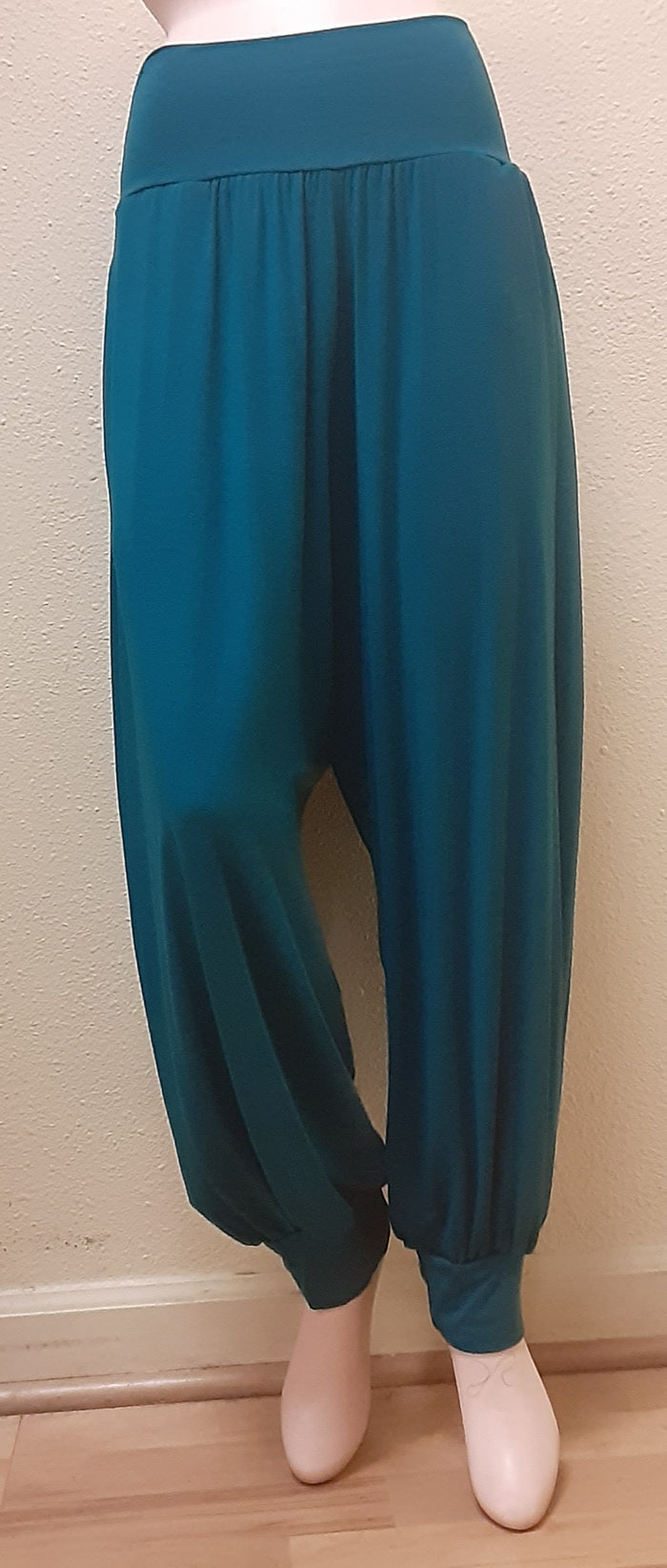 Harem Pants - Solid Color - Teal