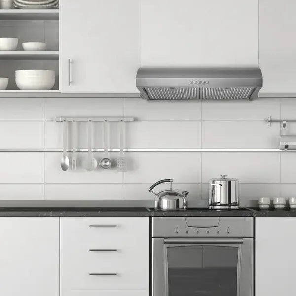 Hauslane Chef 30 in. Convertible Stainless Steel Under Cabinet Range Hood (UC-B018SS-30)