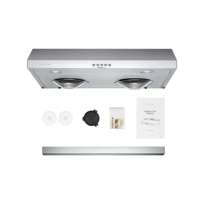 Hauslane Chef 30 in. Ducted Stainless Steel Under Cabinet Range Hood (UC-C100SS-30)
