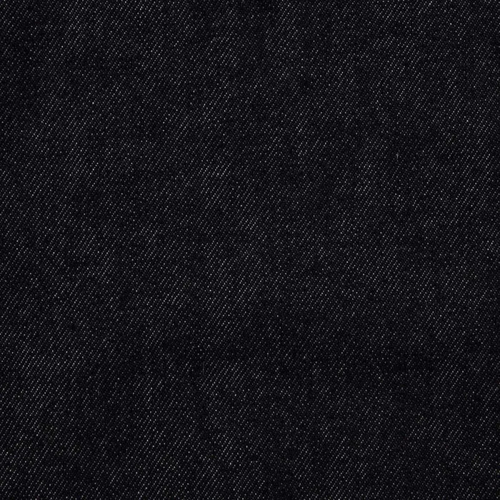 Black denim fabric and texture