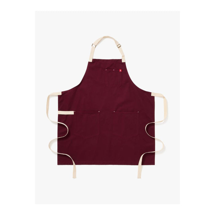 Hedley & Bennett Bordeaux Essential Apron main image.