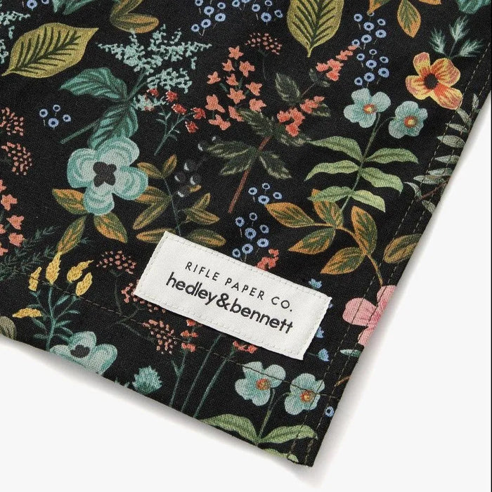 Rifle Paper Co. and Hedley & Bennet collaboration tag