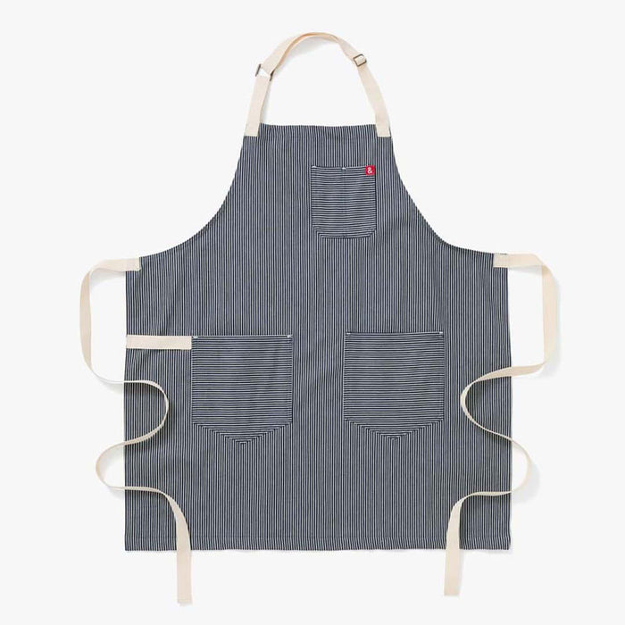 Hedley & Bennett Hickory Striped Apron main image.